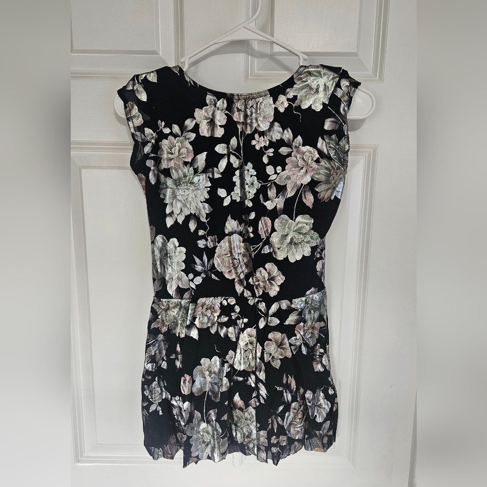 Balera Floral Sleeveless Dance Costume Dress